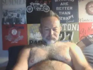 Cam4 Free Live Porn of bear70s