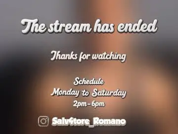 Chaturbate Free Porn Cam of salvatore_romanoo