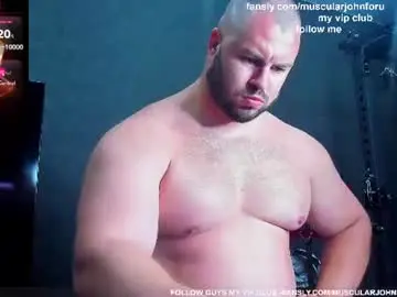 Chaturbate Live Sex Cam of muscularjohnforu
