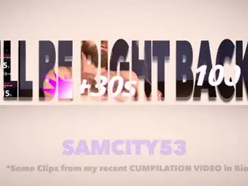 Chaturbate Live Sex Cam of samcity53
