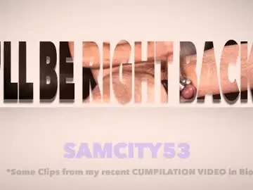 Chaturbate Private Sex Chat of samcity53