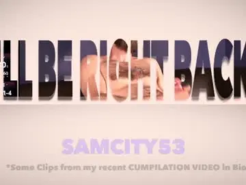 Chaturbate Adult Webcams of samcity53