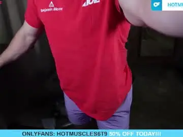 Chaturbate Best live sex cam show of hotmuscles6t9
