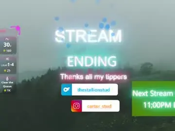 Chaturbate Best live sex cam show of thestallionstud